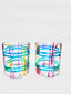 Any whiskey or water tumblers - 2 pieces