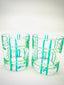 Any whiskey or water tumblers - 2 pieces