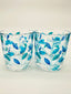 Leaves whiskey or water tumblers - 2 pcs.