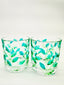 Leaves whiskey or water tumblers - 2 pcs.