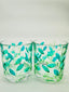 Leaves whiskey or water tumblers - 2 pcs.