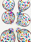 Leaves Water Goblets - 6 pcs.