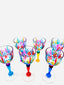 Melody Liqueur goblet in Arlecchino colours - 2 pcs.