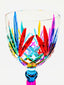 Melody Liqueur goblet in Arlecchino colours - 2 pcs.