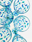 Leaves Water Goblets - 6 pcs.