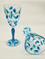 Leaves Water Goblets - 6 pcs.