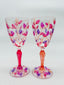Leaves Water Goblets - 6 pcs.