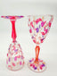 Leaves Water Goblets - 6 pcs.