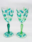 Leaves Water Goblets - 6 pcs.