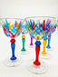 Melody Coupette in Arlecchino colours - 2 pcs.
