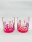Opera' whiskey or water tumblers - 6 pcs.
