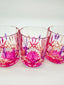 Opera' whiskey or water tumblers - 6 pcs.