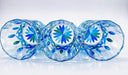Opera' Venice Glass Tumblers in Shades of Green and Blue – Set of 6 | Venetian Handmade