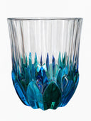 Adagio Venice Glass Tumblers in Shades of Green and Blue – Set of 6 | Venetian Handmade