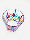 Melody Liqueur Glass in Venetian Harlequin  - 6 pieces